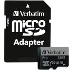 VERBATIM 47041 MICRO 32GB  CON ADATTATORE CLASSE UHS (U3)